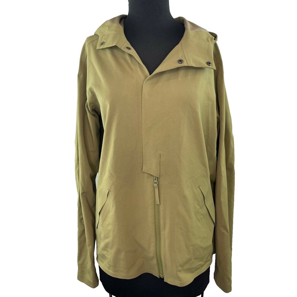 Ortiz Industry Olive Green Front Zip Outdoor Jacket Coat M Medium SAMPLE